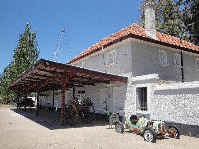 Foto: estación General Fernández Oro, FC Roca - General Fernández Oro (Río Negro), Argentina