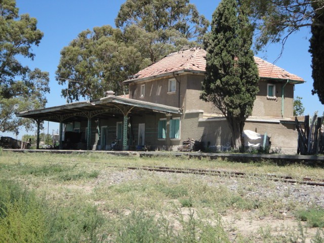 Foto: estación Mainqué, FC Roca - Mainqué (Río Negro), Argentina