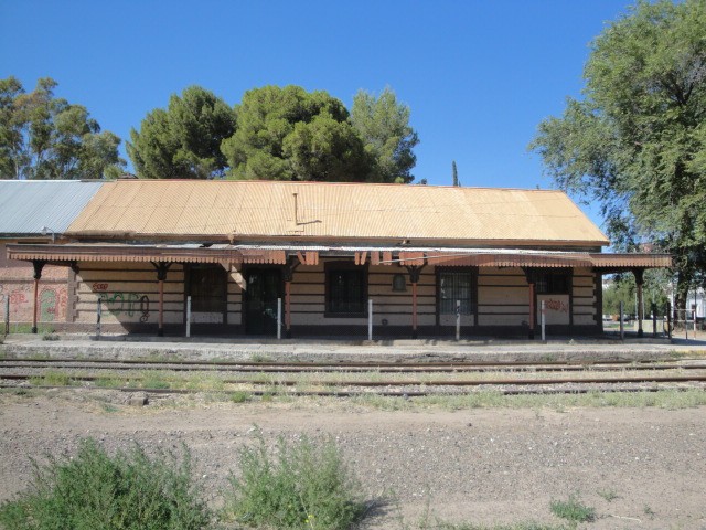 Foto estación Allen, FC Roca Allen (Río Negro), Argentina