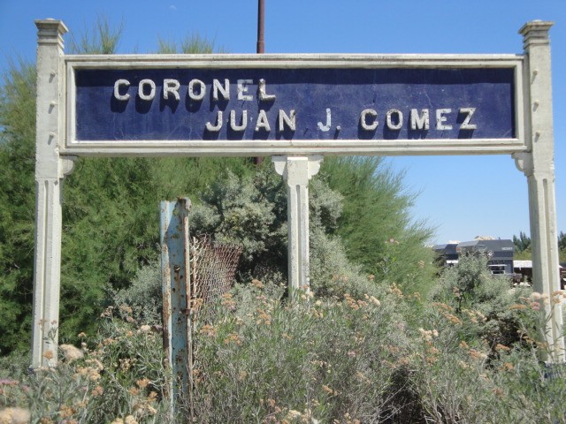 Foto: estación Coronel Juan J. Gómez, FC Roca - Coronel Juan José Gómez (Río Negro), Argentina