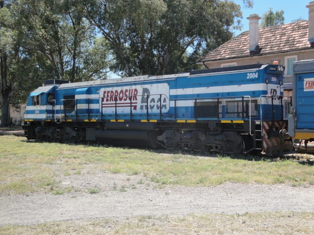 Foto: estación Ingeniero Luis A. Huergo, FC Roca - Ingeniero Luis A. Huergo (Río Negro), Argentina