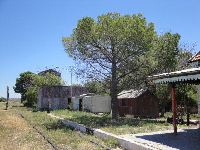 Foto: estación Chelforó, FC Roca - Chelforó (Río Negro), Argentina