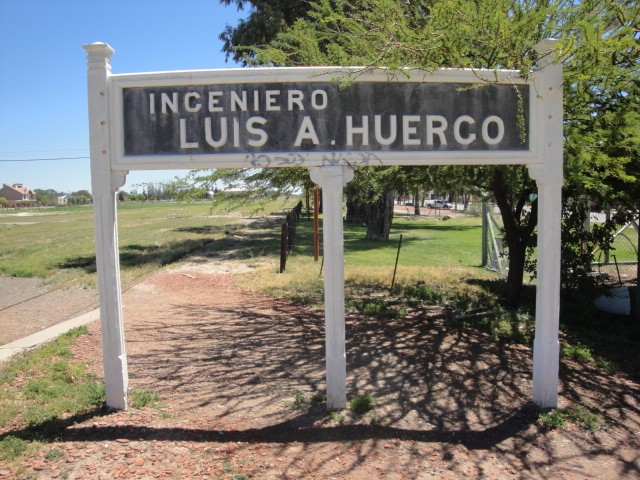 Foto: estación Ingeniero Luis A. Huergo, FC Roca - Ingeniero Luis A. Huergo (Río Negro), Argentina