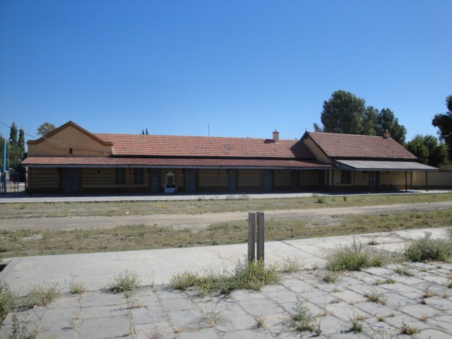 Foto: estación Padre Alejandro Stefenelli, FC Roca - Padre Alejandro Stefenelli (Río Negro), Argentina