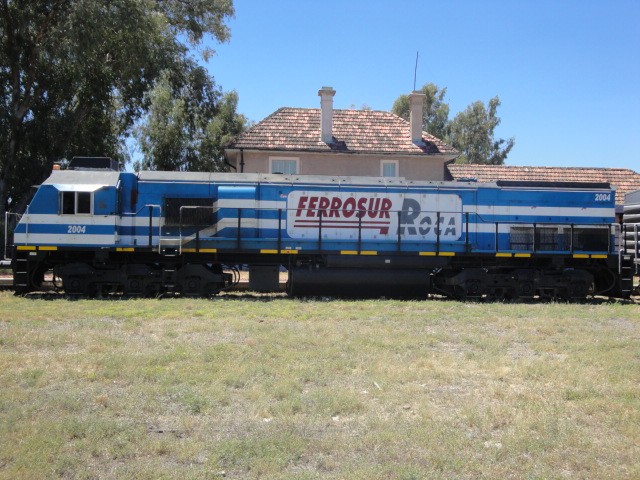 Foto: estación Ingeniero Luis A. Huergo, FC Roca - Ingeniero Luis A. Huergo (Río Negro), Argentina