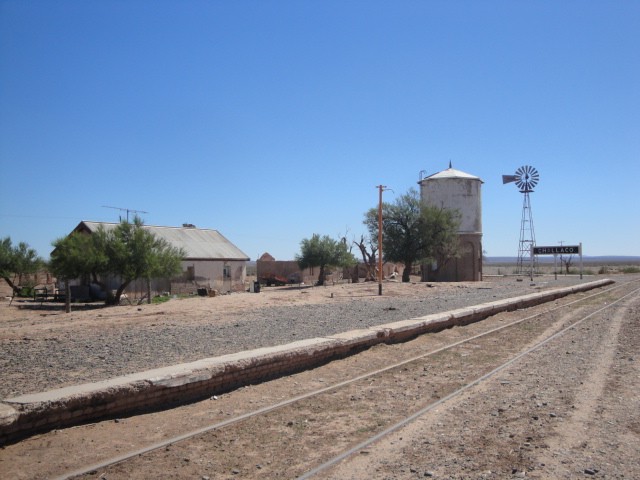 Foto: estación Challacó, FC Roca - Challacó (Neuquén), Argentina