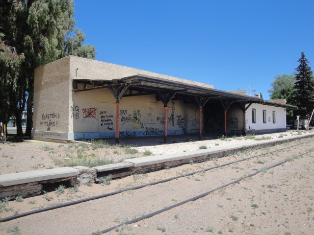 Foto: estación Plaza Huincul, FC Roca - Plaza Huincul (Neuquén), Argentina