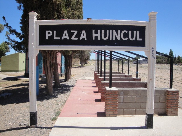 Foto: estación Plaza Huincul, FC Roca - Plaza Huincul (Neuquén), Argentina