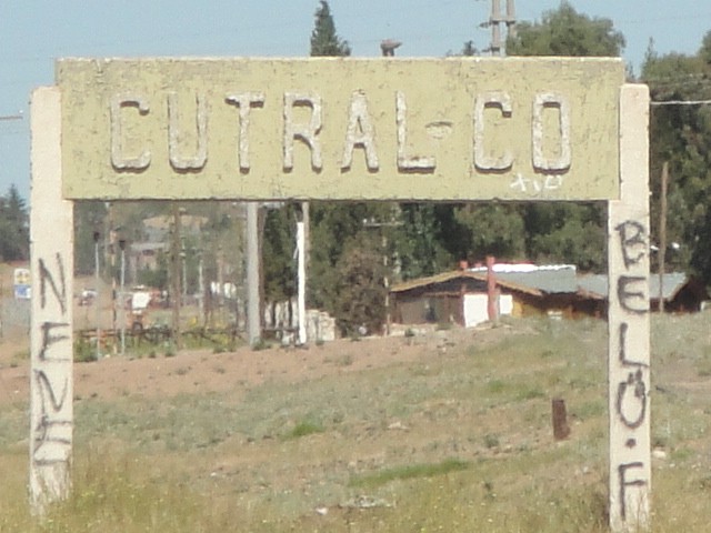 Foto: estación Cutral-Co, FC Roca - Cutral Co (Neuquén), Argentina