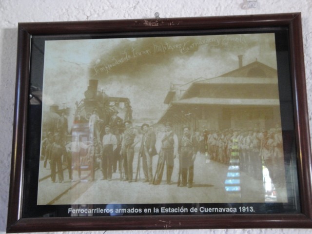 Foto: cuadro en estación Iguala, hecha museo - Iguala (Guerrero), México