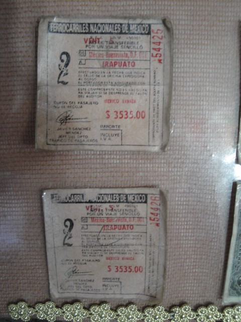 Foto: boletos; estación Iguala, hecha museo - Iguala (Guerrero), México