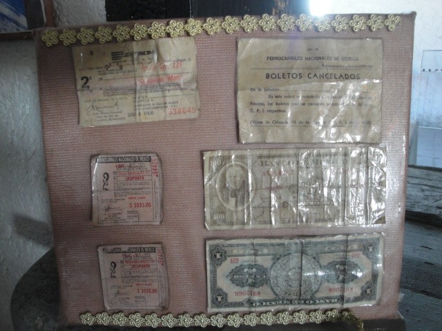 Foto: boletos y billete; estación Iguala, hecha museo - Iguala (Guerrero), México
