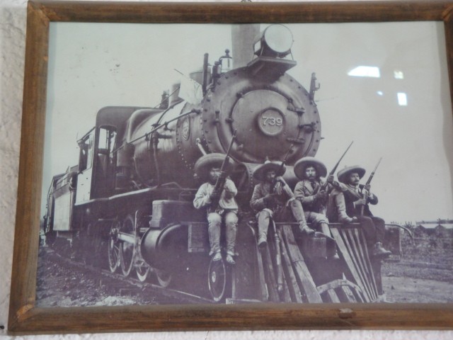 Foto: cuadro en estación Iguala, hecha museo - Iguala (Guerrero), México