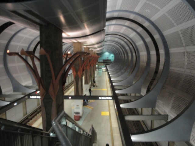 Foto: estación Hollywood / Highland, Línea Roja del Metro de Los Ángeles - Los Ángeles (California), Estados Unidos