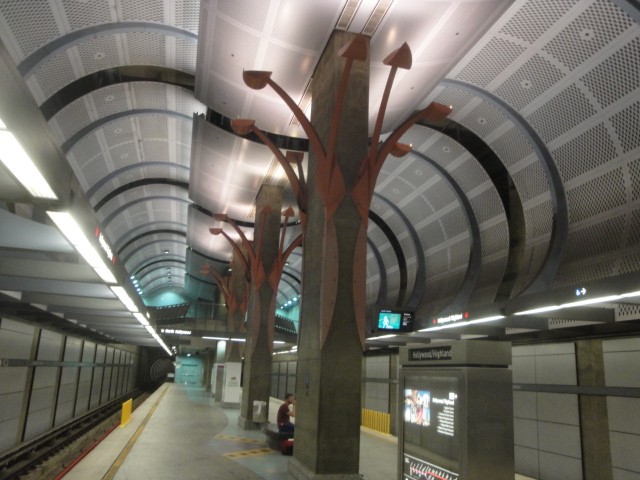 Foto: estación Hollywood / Highland, Línea Roja del Metro - Los Ángeles (California), Estados Unidos