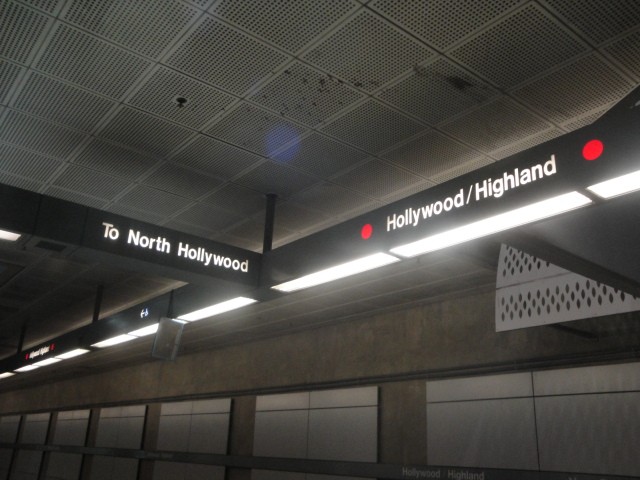 Foto: estación Hollywood / Highland, Línea Roja del Metro - Los Ángeles (California), Estados Unidos