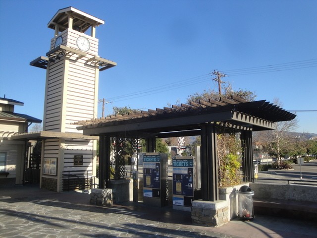 Foto: estación Newhall - Santa Clarita (California), Estados Unidos