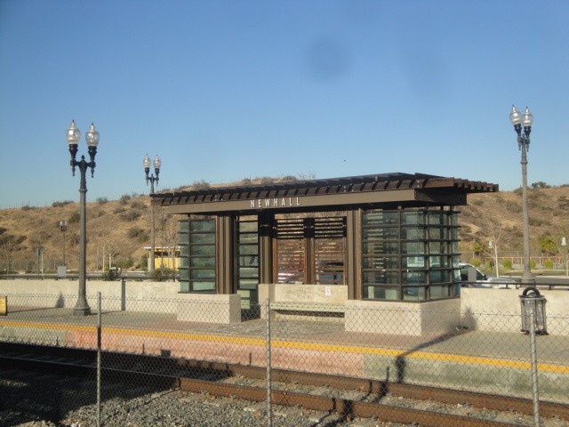 Foto: estación Newhall - Santa Clarita (California), Estados Unidos