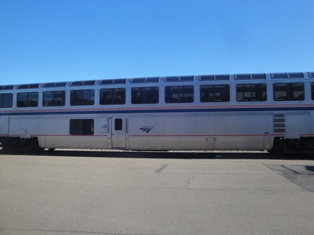 Foto: tren de Amtrak en estación Tucson, coche panorámico - Tucson (Arizona), Estados Unidos