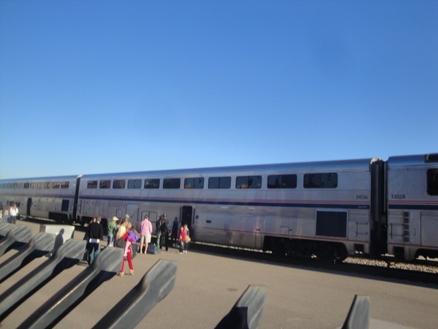 Foto: tren Sunset Limited en estación Tucson - Tucson (Arizona), Estados Unidos