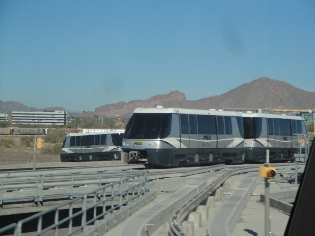 Foto: trencito del aeropuerto de Phoenix - Phoenix (Arizona), Estados Unidos