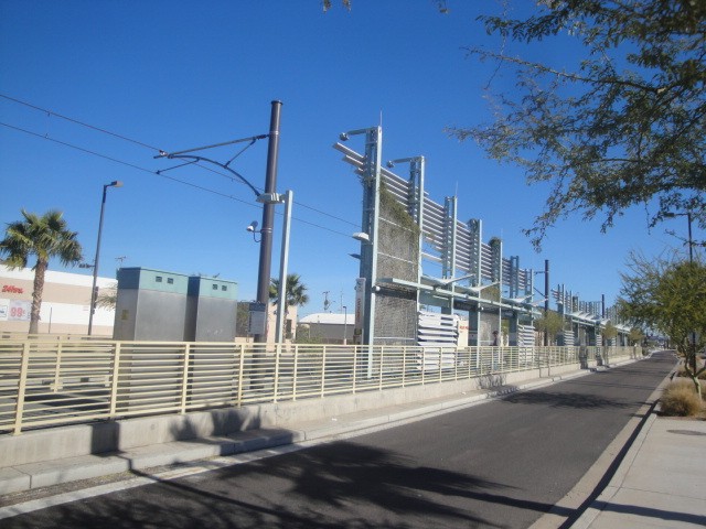Foto: estación de Metro Valley, el metrotranvía de Phoenix - Phoenix (Arizona), Estados Unidos