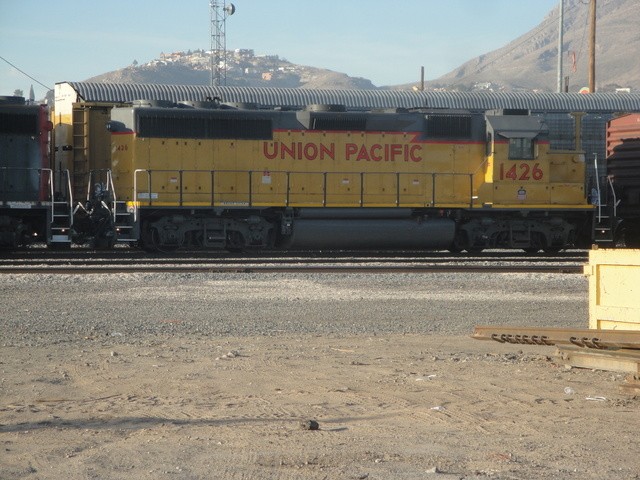 Foto: locomotora de Union Pacific - El Paso (Texas), Estados Unidos