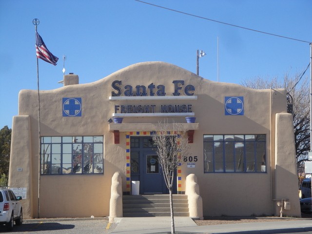 Foto: estación de carga del FC Santa Fe - El Paso (Texas), Estados Unidos
