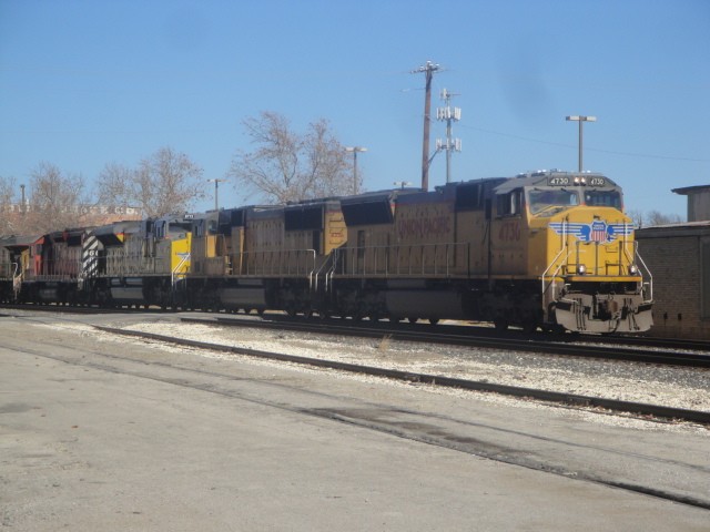 Foto: tren de Union Pacific - San Antonio (Texas), Estados Unidos