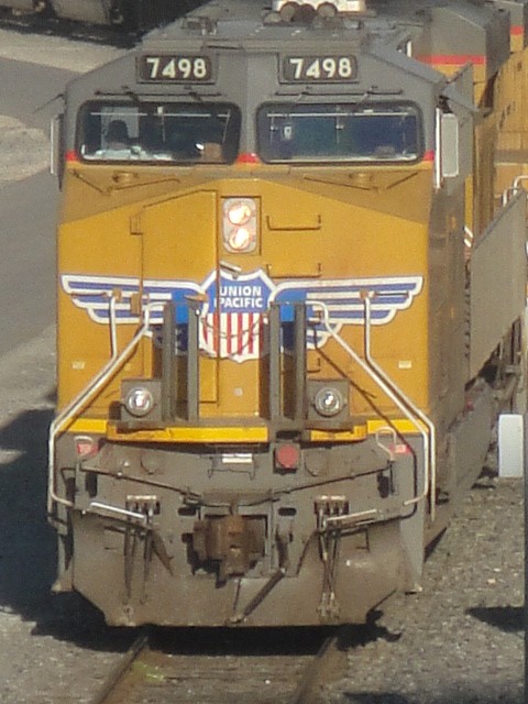 Foto: locomotora de Union Pacific - El Paso (Texas), Estados Unidos