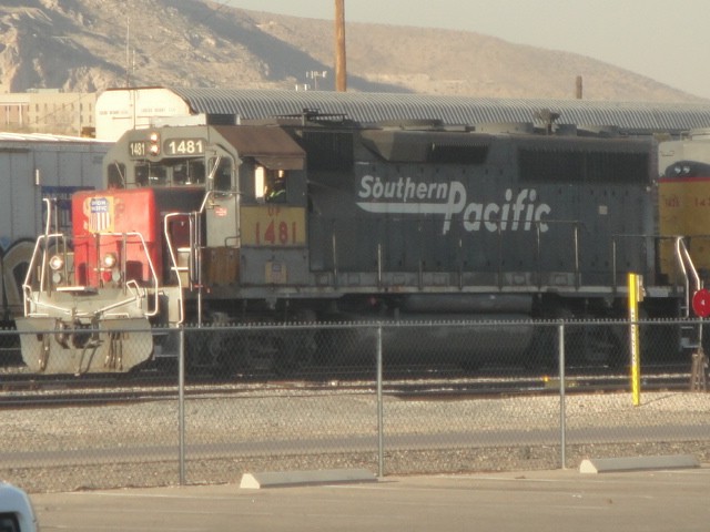 Foto: locomotora de Southern Pacific - El Paso (Texas), Estados Unidos