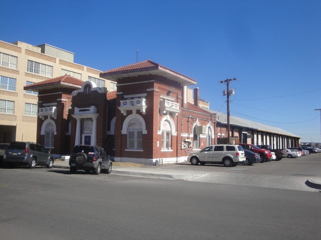 Foto: ex estación de carga del Texas & Pacific Railroad - El Paso (Texas), Estados Unidos