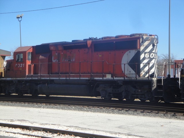 Foto: la locomotora de Canadian Pacific - San Antonio (Texas), Estados Unidos