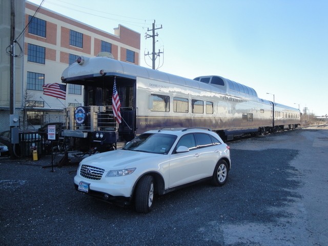 Foto: tren de campaña en estación Houston - Houston (Texas), Estados Unidos