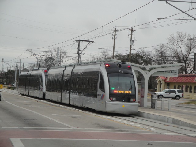 Foto: metrotranvía de Houston - Houston (Texas), Estados Unidos