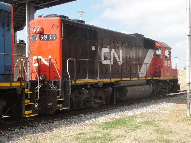 Foto: locomotora de Canadian National - Baton Rouge (Louisiana), Estados Unidos