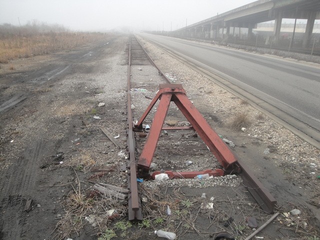 Foto: una de las vías del Norfolk Southern - Mobile (Alabama), Estados Unidos
