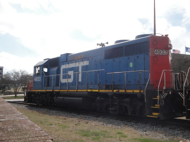 Foto: locomotora del Grand Trunk - Baton Rouge (Louisiana), Estados Unidos