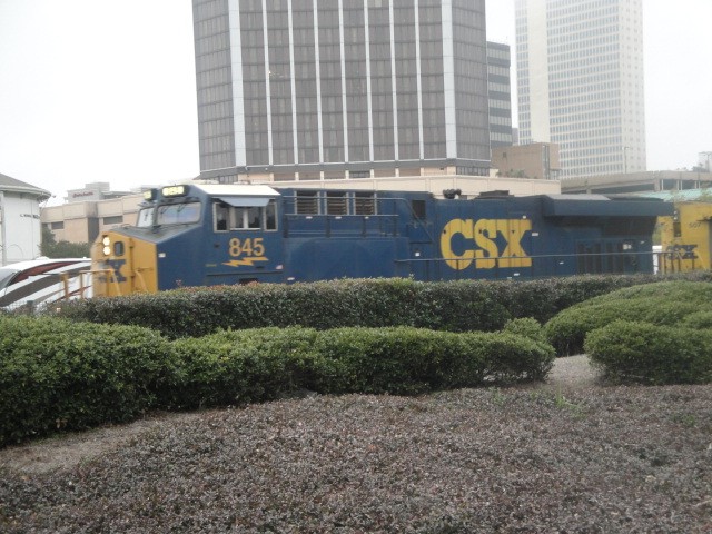 Foto: tren de CSX Transportation - Mobile (Alabama), Estados Unidos