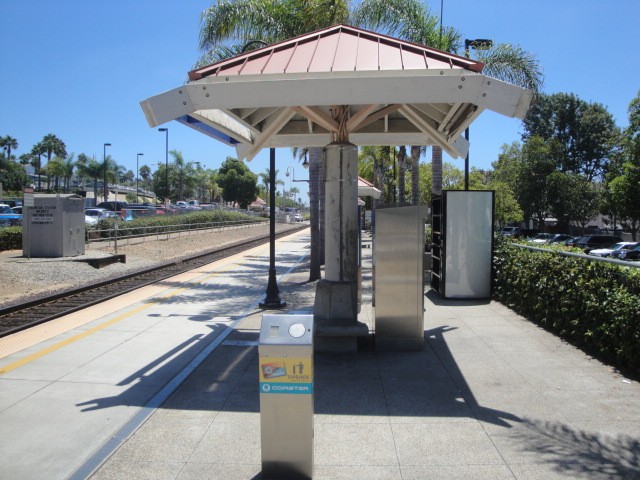 Foto: estación del Coaster - Encinitas (California), Estados Unidos