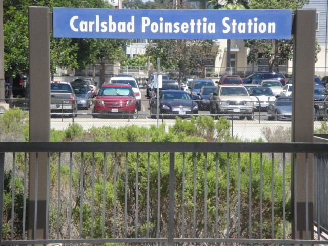 Foto: estación del tren Coaster - Carlsbad (California), Estados Unidos