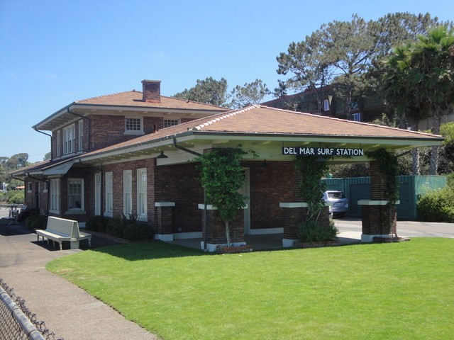 Foto: ex estación del Coaster - Del Mar (California), Estados Unidos