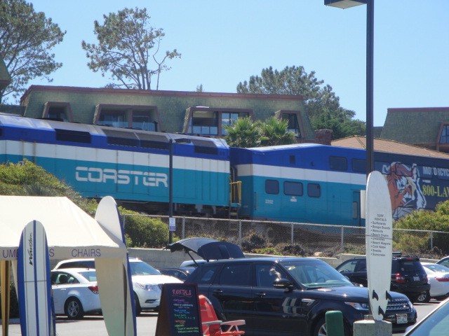 Foto: el Coaster pasando por Del Mar - Del Mar (California), Estados Unidos