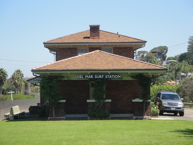 Foto: ex estación del Coaster - Del Mar (California), Estados Unidos