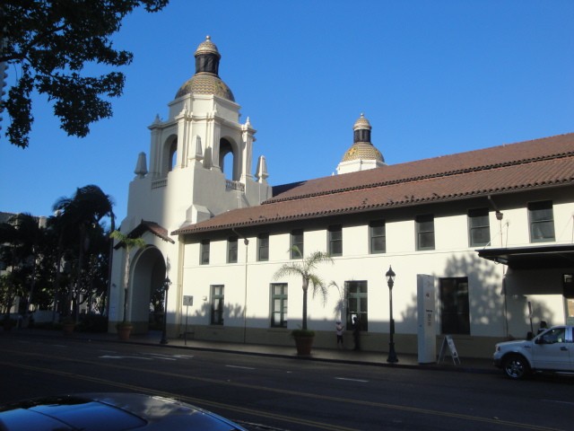 Foto: estación con sol mañanero - San Diego (California), Estados Unidos