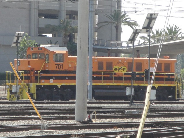 Foto: locomotora del San Diego & Imperial Valley Railroad - San Diego (California), Estados Unidos