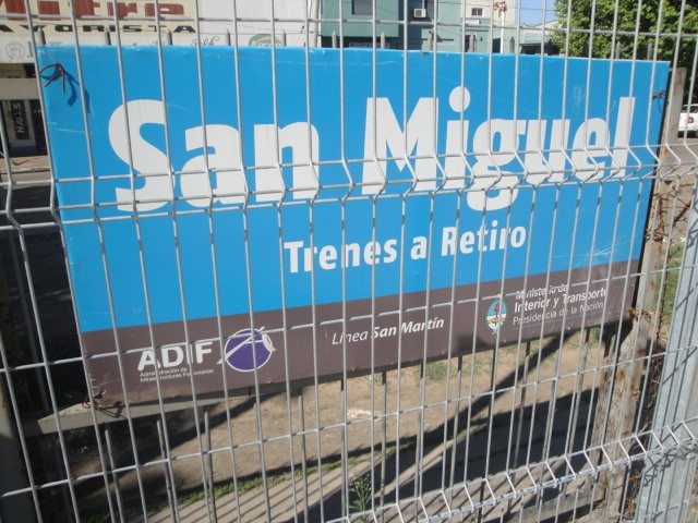 Foto: estación del FC San Martín - San Miguel (Buenos Aires), Argentina