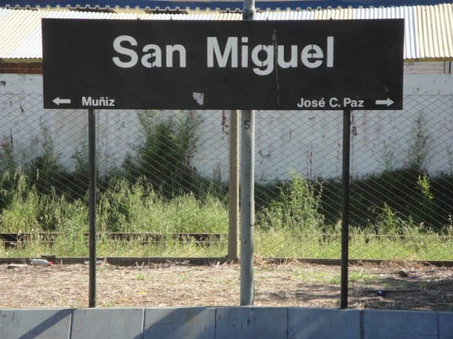 Foto: estación del FC San Martín - San Miguel (Buenos Aires), Argentina