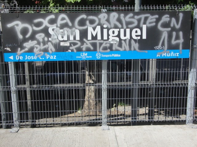Foto: estación del FC San Martín - San Miguel (Buenos Aires), Argentina