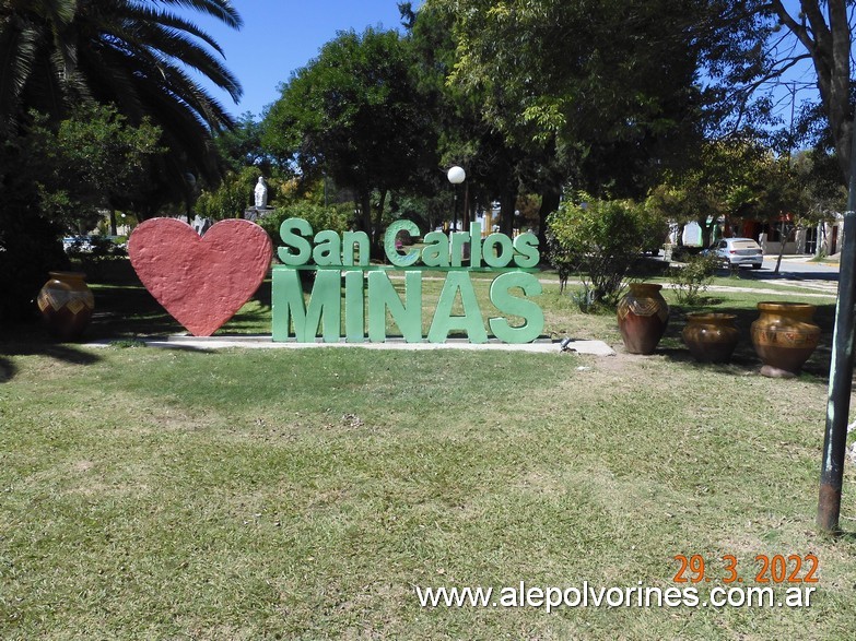 Foto: San Carlos Minas - Plaza - San Carlos Minas (Córdoba), Argentina